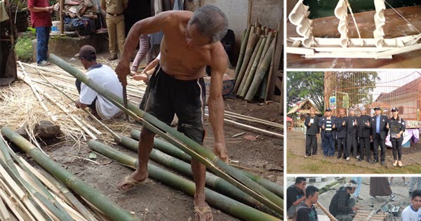 Potensi Wisata Kerajinan  Bambu  di Selaawi Garut 