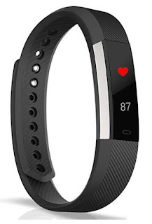 AUSUN 115HR Activity Tracker, Simple Fitness Tracker with Step Counter Calorie Counter Pedometer Watch, Slim Heart Rate Monitor for Kids Women Men