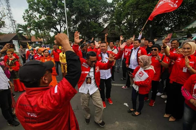 PSI Sumut Bawa 100 Bacaleg Siap Bertarung di Pemilu 2024.