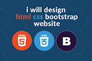 bootstrap html css website design