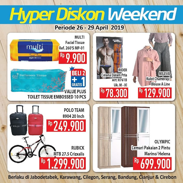 #Hypermart - #Promo #Katalog JSM Periode 26 - 29 April 2019