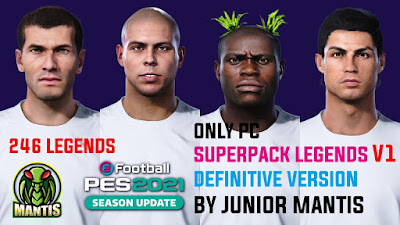 PES 2021 SuperPack AIO Legends by Junior Mantis