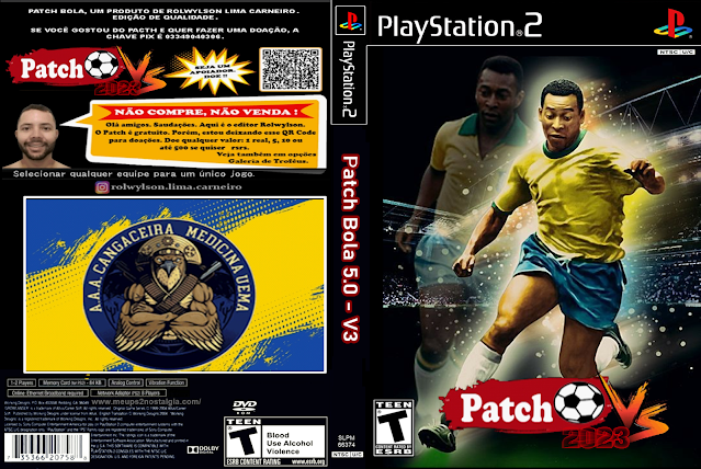 BOMBA PATCH BRASILEIRÃO 2021 PS2 (ABRIL) Pro Evolution Soccer 6