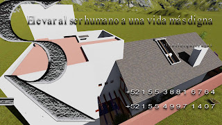 Proyecto virtual de casa habitación tipo cabaña