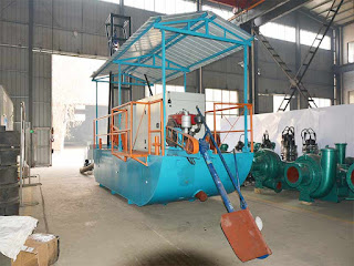 portable dredging platform