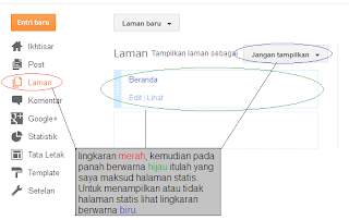 Membuat halaman statis