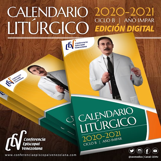 Episcopado Venezolano lanza Calendario Litúrgico 2020-2021 en formato digital 