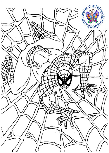 Spiderman Coloring Pages PDF Download For Free!