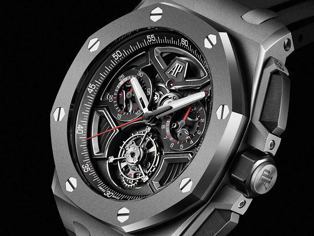 2021 Audemars Piguet Royal Oak Offshore Flying Tourbillon Flyback Chronographe Réplique à bas prix