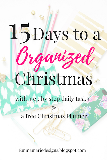 15 days to an organized Christmas