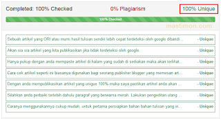 Cara Cek Artikel Blog Original Atau Copas (Copy Paste)