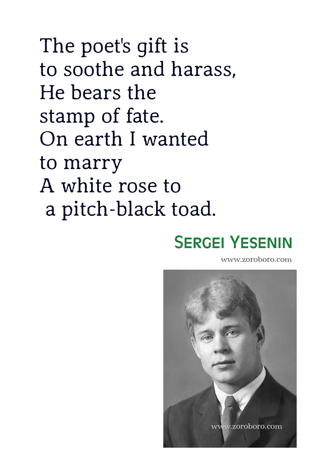 Sergei Yesenin Quotes, Sergei Yesenin Poems, Sergei Yesenin Poetry, Sergei Yesenin Life Poem, Love Poem, Heart Quotes, Sergei Yesenin Quotes.