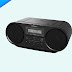 Sony Portable CD Boombox with Bluetooth & NFC  - Black