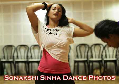 Sonakshi Sinha Hot pose photos in T Shirt