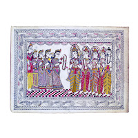 Yashoda Devi mithila painting<br />