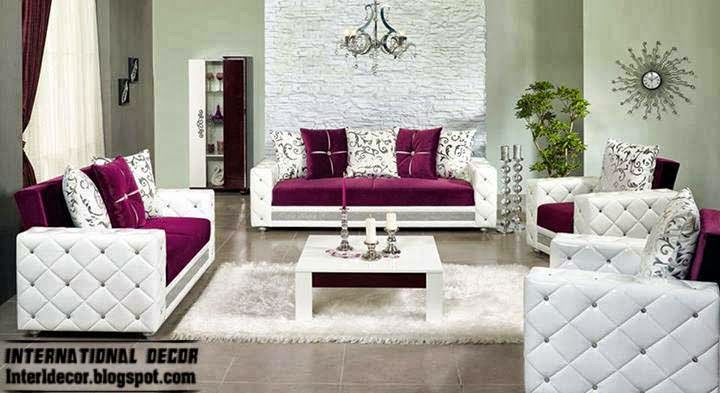 Luxury purple furnit