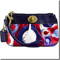 Resort Opt Art Wristlet