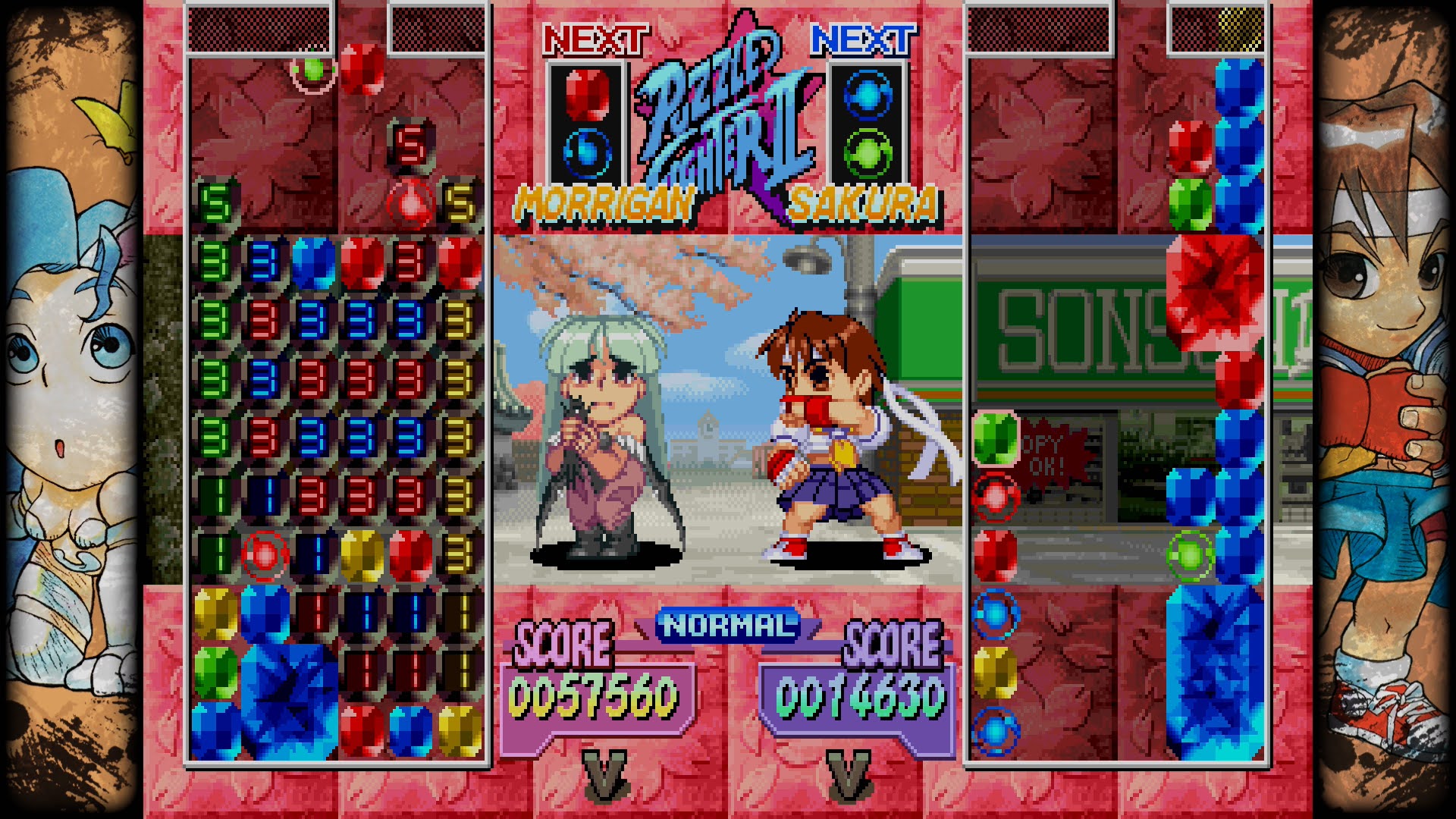 Super Puzzle Fighter II Turbo  Manual online oficial do Capcom Fighting  Collection