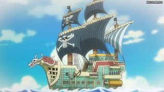 ワンピースアニメ 1043話 ルンバー海賊団 海賊船 | ONE PIECE Episode 1043