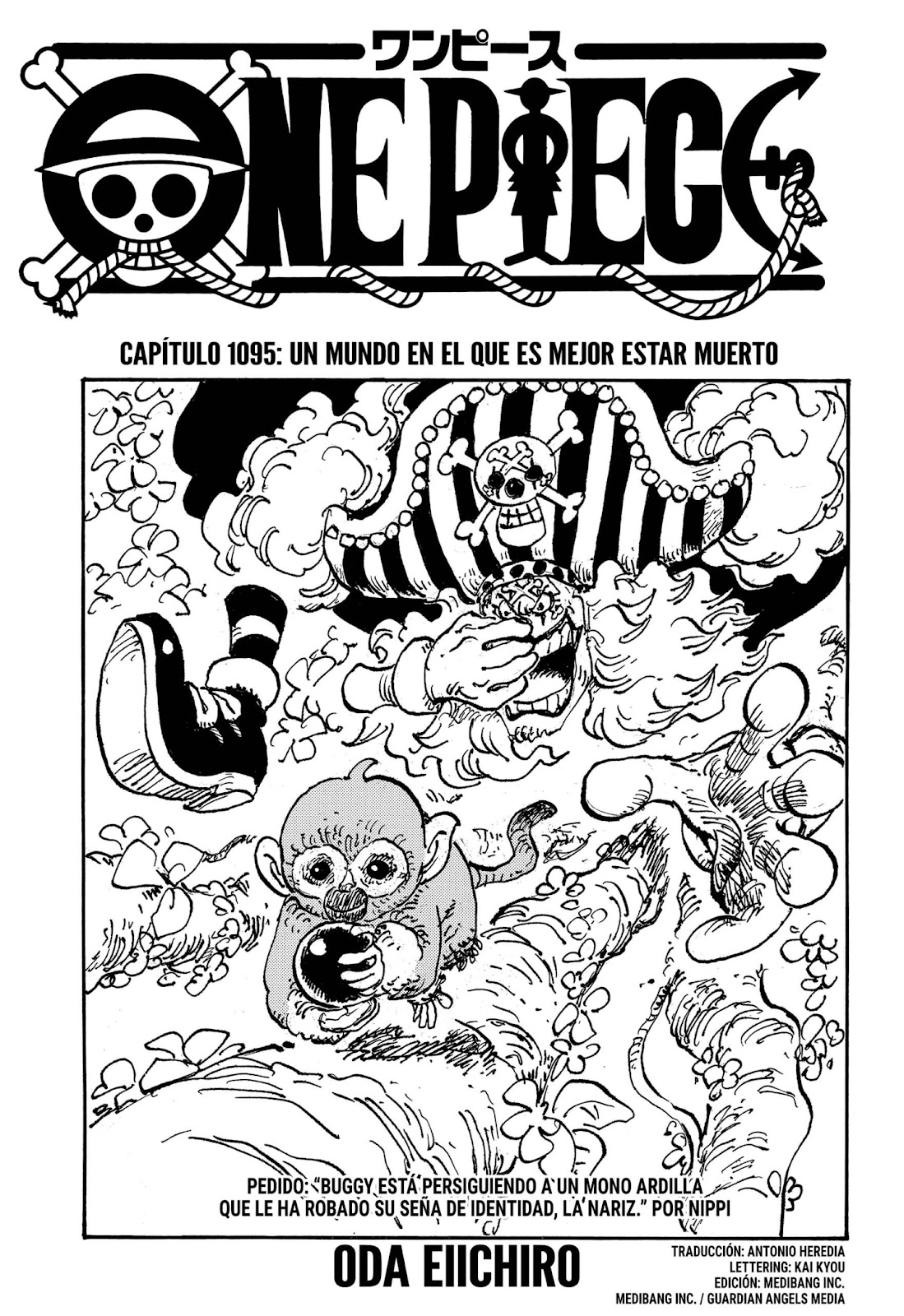 One Piece: Chapter 1095 - Page 1