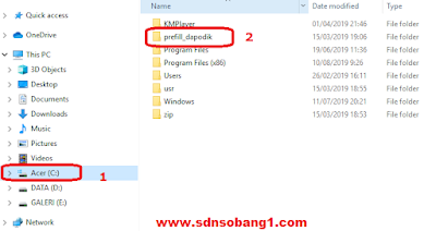 Solusi Download Prefill Dapodik 2022 Sdn Sobang 1