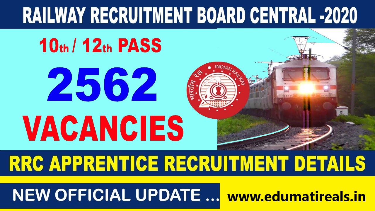 2562 Apprentices Recruitment in Central Railway