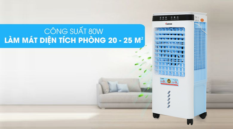 Công suất - Quạt điều hòa không khí Rapido 6000D