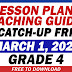 GRADE 4 TEACHING GUIDES FOR CATCH-UP FRIDAYS (MARCH 1, 2024) FREE DOWNLOAD