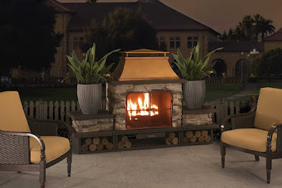 Sunjoy's Bel Aire Outdoor Fireplace, Absolutely Must-Have For Every Backyard