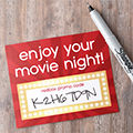 Redbox Gift Tag