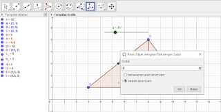 rotasi segitiga ABC
