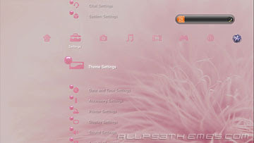 free ps3 themes, download ps3 theme clasypink ps3 theme