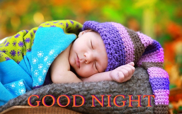 Beautiful Good Night Sleeping Baby Image