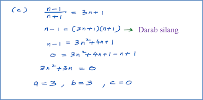 2.1.1 Persamaan Kuadratik - Matematik Tambahan SPM