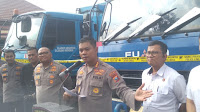 Polres Tanjungbalai Tindak Penyalahgunaan BBM Bersubsidi, 3 Truck Tangki Muatan Solar Ditahan