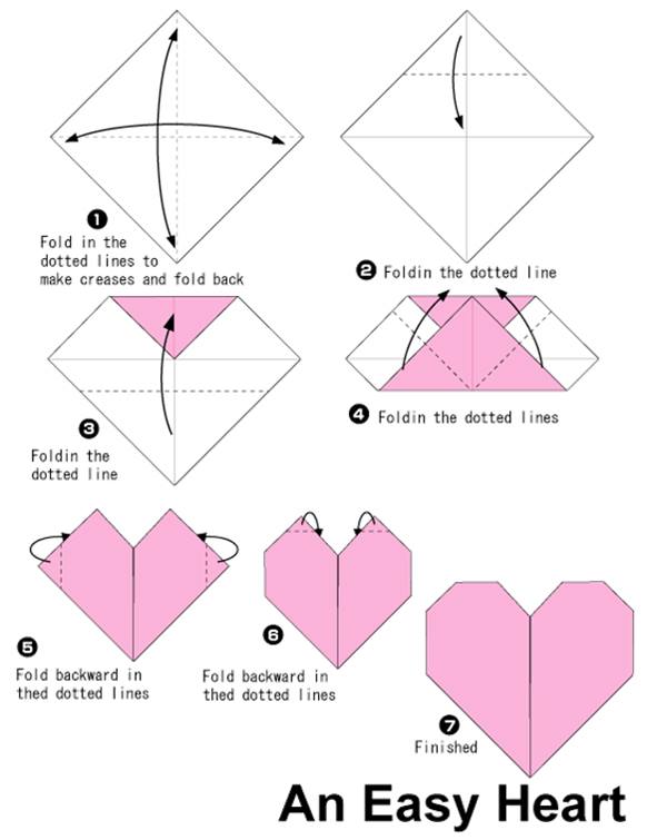 membuat karakter karakter menggunakan kertas origami  