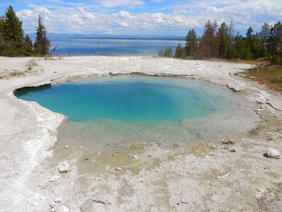 West Thumb Geyser Basin Yellowstone Wyoming