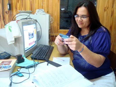 Zulma Cayuleo, una voz femenina en Radio.-