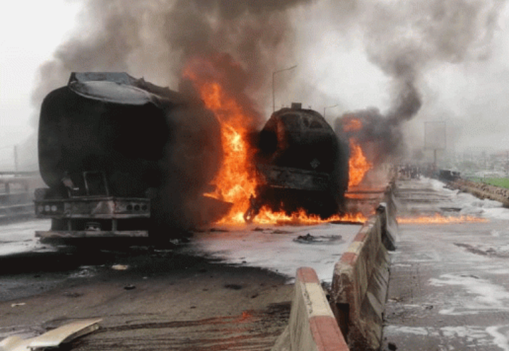 Another petrol laden tanker explodes in Agatu, razed about 100 houses