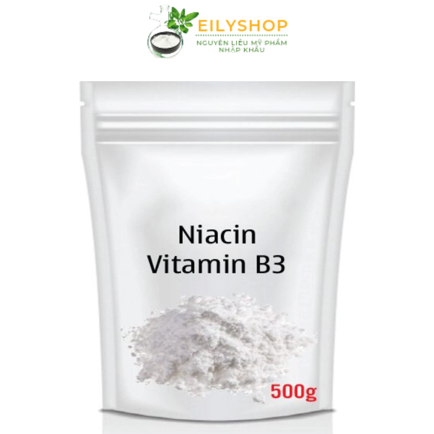 Vitamin B3 (Niacinamide) Nguyên Liệu Mỹ Phẩm Nhập Khẩu