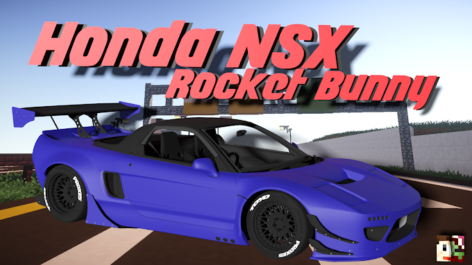 Honda NSX Rocket Bunny | Minecraft Car Addon