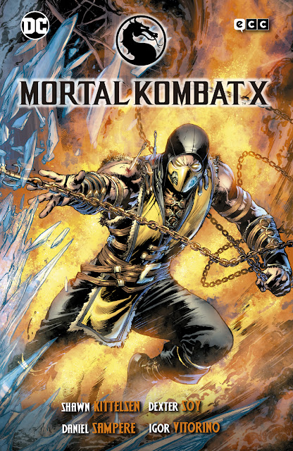 Review de MORTAL KOMBAT X de Shawn Kittelsen, ECC Ediciones.