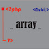 Coding php array lengkap dengan contoh