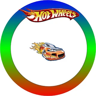 Hot Wheels Party, Toppers or Free Printable Candy Bar Labels.