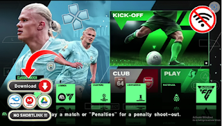 Download PES New EA Sports FC 24 PPSSPP Best Graphics HD Latest Transfer And New Kits Season 2024 Android Offline