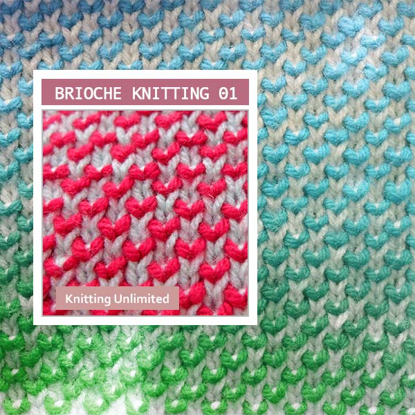 Brioche Knitting 01: Pearl stitch
