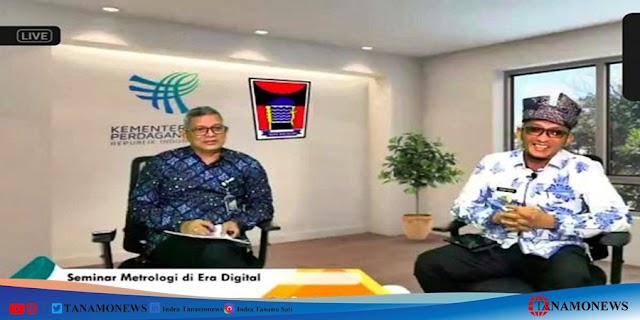 Wako Hendri Septa Didaulat Narasumber Webinar Hari Metrologi Sedunia 2022