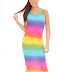 Superlative Rainbow dresses for women
