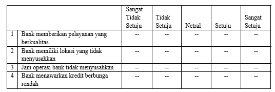 Coretan Kehidupan: BAB 2, SKALA PENGUKURAN