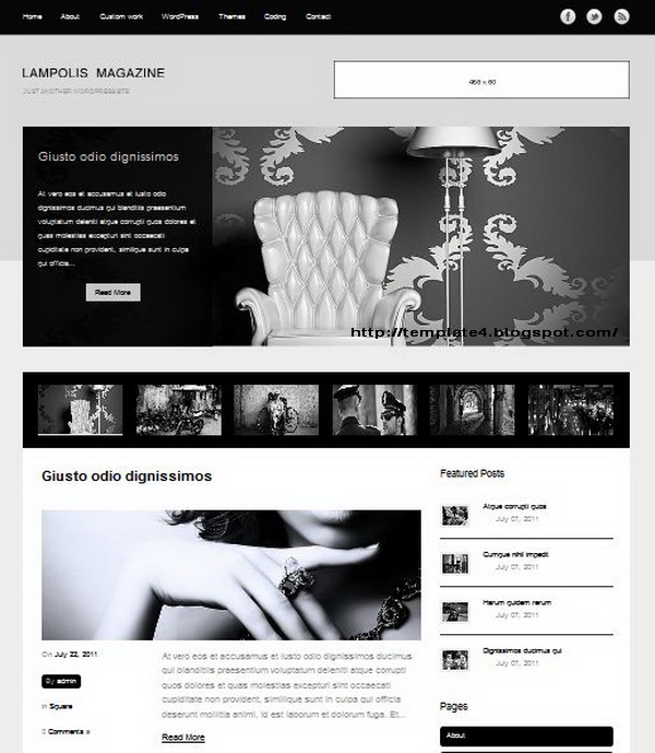 Lampolis Magazine WordPress Theme